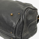 Chloe Paddington Black Calfskin Satchel Bag
