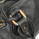 Chloe Paddington Black Calfskin Satchel Bag
