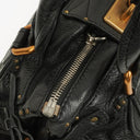Chloe Paddington Black Calfskin Satchel Bag