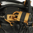 Chloe Paddington Black Calfskin Satchel Bag