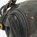 Chloe Paddington Black Calfskin Satchel Bag
