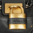 Chloe Paddington Black Calfskin Satchel Bag