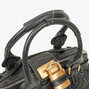 Chloe Paddington Black Calfskin Satchel Bag