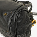 Chloe Paddington Black Calfskin Satchel Bag