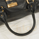 Chloe Paddington Black Calfskin Satchel Bag