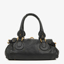 Chloe Paddington Black Calfskin Satchel Bag
