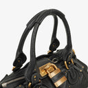 Chloe Paddington Black Calfskin Satchel Bag