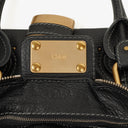 Chloe Paddington Black Calfskin Satchel Bag