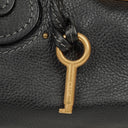 Chloe Paddington Black Calfskin Satchel Bag
