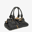 Chloe Paddington Black Calfskin Satchel Bag