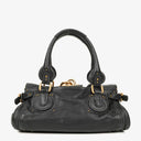 Chloe Paddington Black Calfskin Satchel Bag