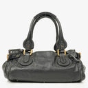 Chloe Paddington Black Satchel Bag