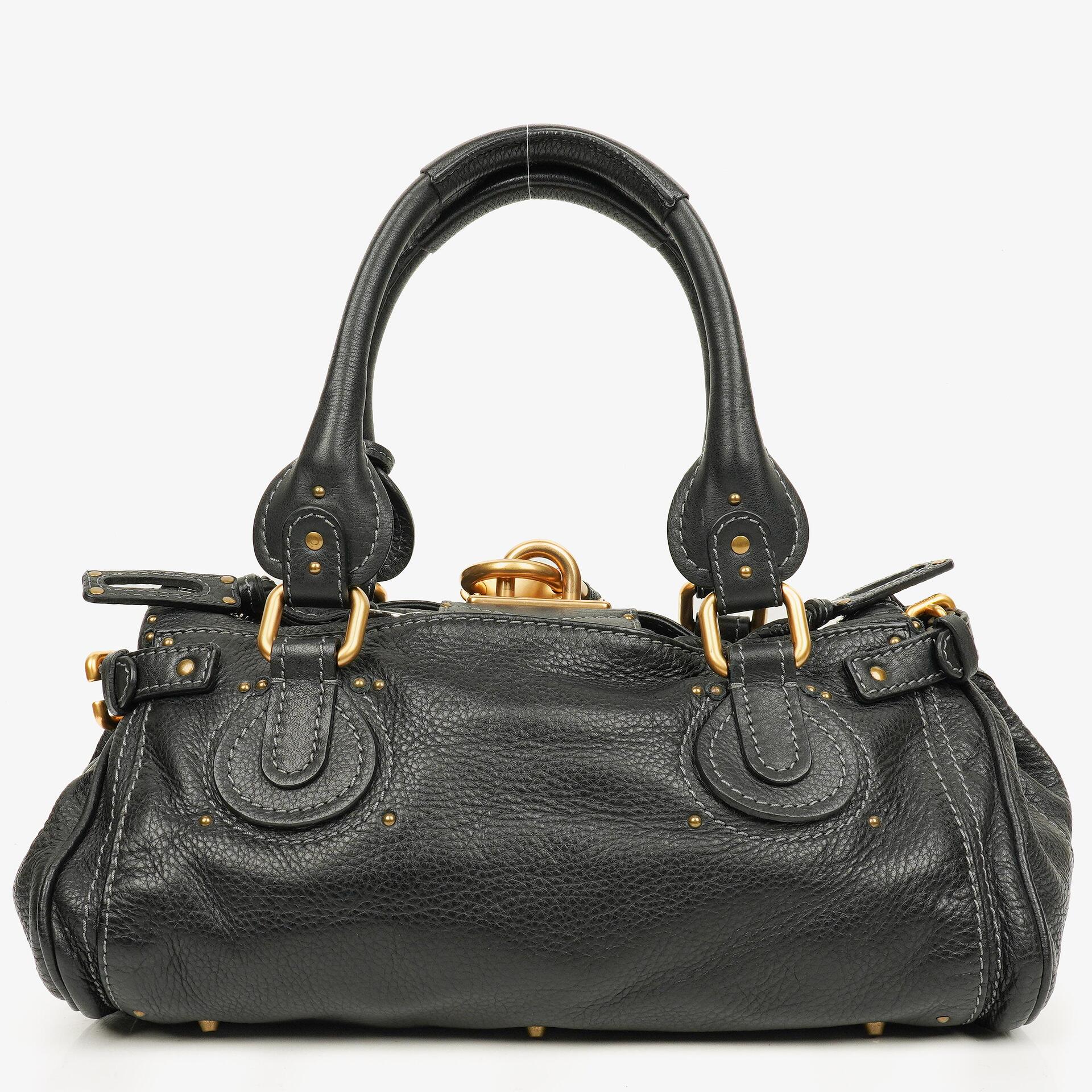 Chloe Paddington Black Satchel Bag