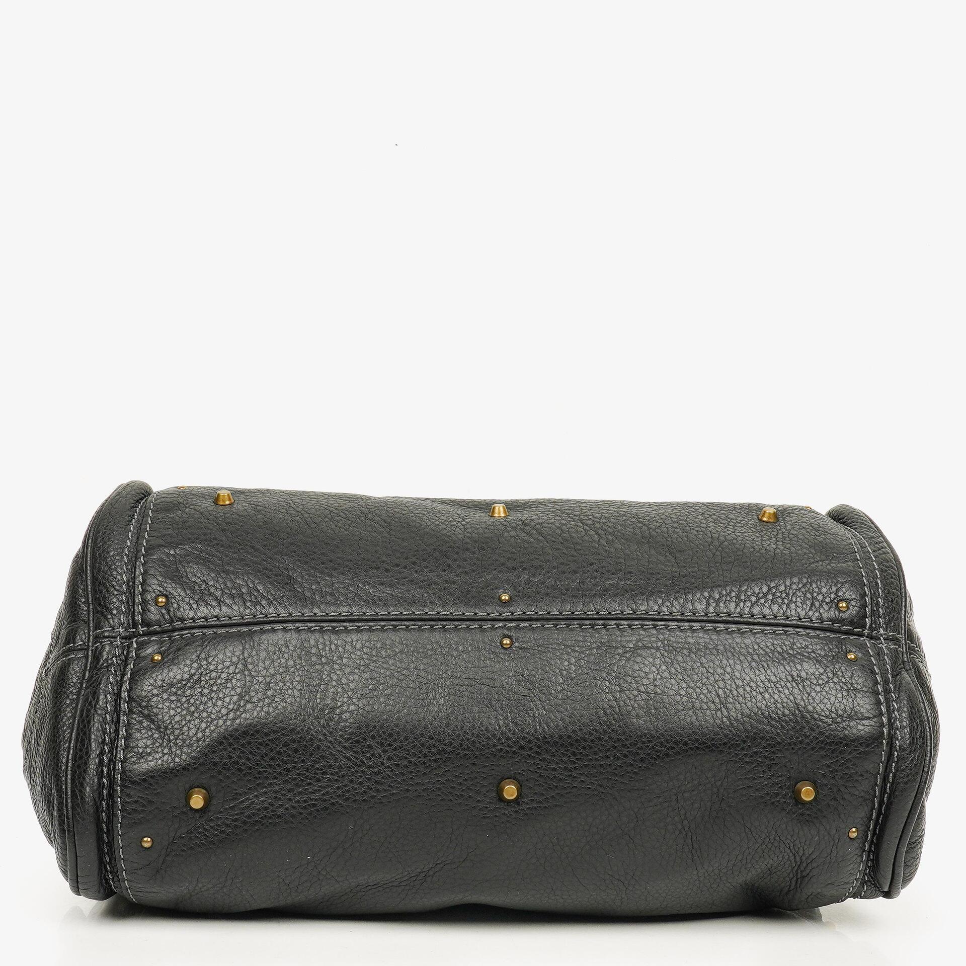 Chloe Paddington Black Satchel Bag