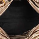 Chloe Paddington Bronze Metallic Leather Bag