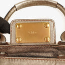 Chloe Paddington Bronze Metallic Leather Bag