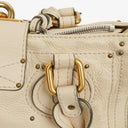 Chloe Paddington Calfskin Ivory Satchel Bag