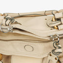Chloe Paddington Calfskin Ivory Satchel Bag