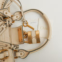 Chloe Paddington Calfskin Ivory Satchel Bag
