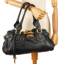 Chloe Paddington Calfskin Satchel Bag Black