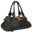 Chloe Paddington Calfskin Satchel Bag Black