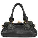 Chloe Paddington Calfskin Satchel Bag Black