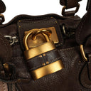Chloe Paddington Calfskin Satchel Bag Brown