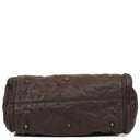 Chloe Paddington Calfskin Satchel Bag Dark Brown