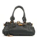 Chloe Paddington Calfskin Satchel Bag Grey