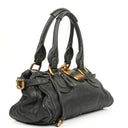 Chloe Paddington Calfskin Satchel Bag Grey