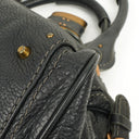 Chloe Paddington Calfskin Satchel Bag Grey