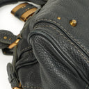 Chloe Paddington Calfskin Satchel Bag Grey