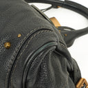 Chloe Paddington Calfskin Satchel Bag Grey