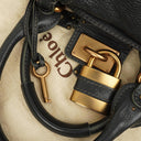 Chloe Paddington Calfskin Satchel Bag Grey