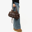 Chloe Paddington Chocolate Satchel Bag