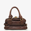 Chloe Paddington Chocolate Satchel Bag