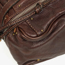 Chloe Paddington Chocolate Satchel Bag