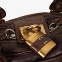 Chloe Paddington Chocolate Satchel Bag