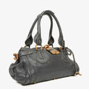 Chloe Paddington Grey Calfskin Satchel Bag