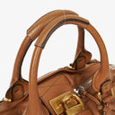 Chloe Paddington Havana Calfskin Satchel Bag
