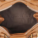 Chloe Paddington Havana Calfskin Satchel Bag