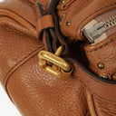Chloe Paddington Havana Calfskin Satchel Bag