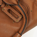 Chloe Paddington Havana Calfskin Satchel Bag
