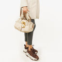Chloe Paddington Ivory Satchel Bag