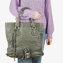 Chloe Paddington Large Craie Leather Tote Bag