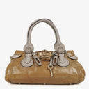 Chloe Paddington Patent Leather Satchel Bag