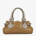 Chloe Paddington Patent Leather Satchel Bag