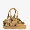 Chloe Paddington Small Beige Calfskin Satchel Bag