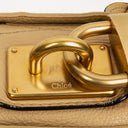 Chloe Paddington Small Beige Calfskin Satchel Bag