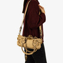 Chloe Paddington Small Beige Calfskin Satchel Bag